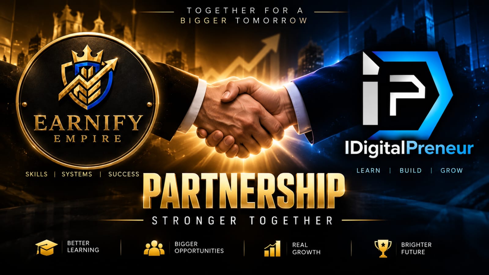 Earnify Empire and iDigitalPreneur partnership